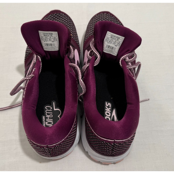 Womens Brooks REVEL Running Shoes Purple Burgundy Sz 10.5 Sneakers EUC - Picture 4 of 9